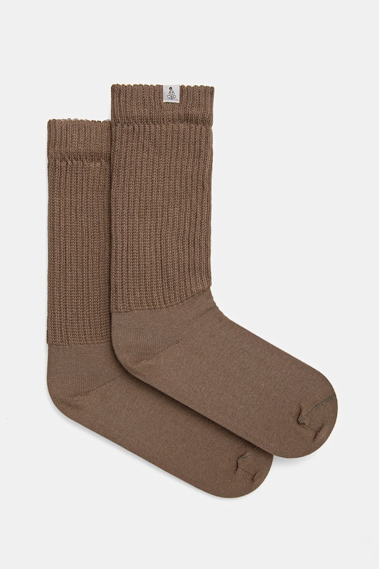 Ponožky JOYINME Ground Yourself hnedá Skarpetki.Ground.yourse