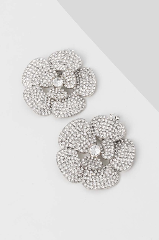 Διακοσμητικά για υποδήματα Aldo BLOOMIE 2-pack ασημί BLOOMIE.973