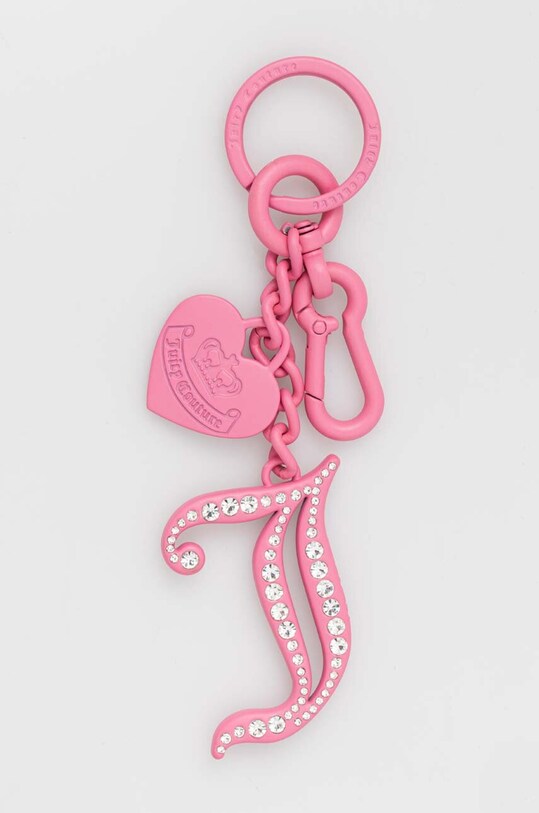 Juicy Couture brelok WEJBD5507WMZ różowy SS24