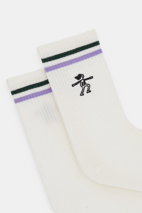 JOYINME skarpetki Statement Skarpetki.Statement beżowy SS25