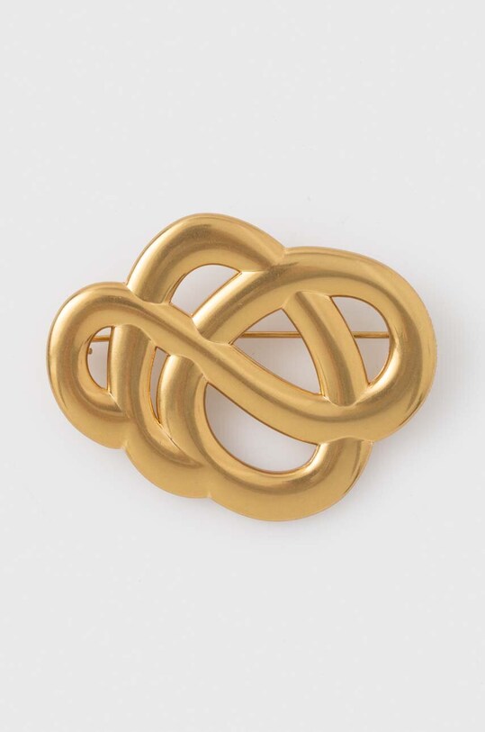 By Malene Birger broszka BROCHE złoty Q70703012Z