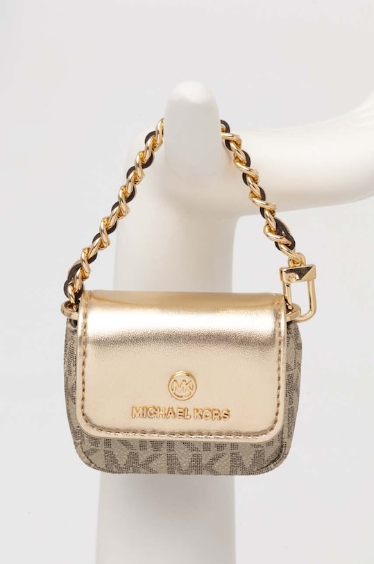 MICHAEL Michael Kors pokrowiec na airpods złoty 34F2GT9N5M