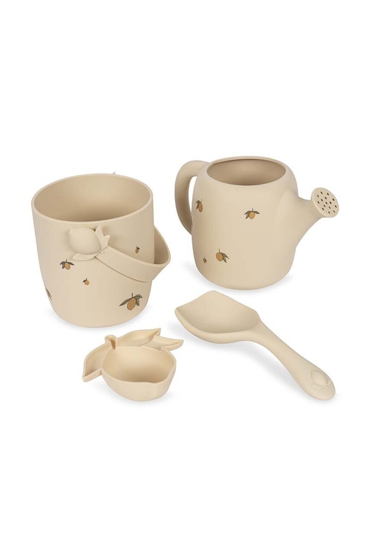 Konges Sløjd zabawki do piasku 4-pack żółty KS100481