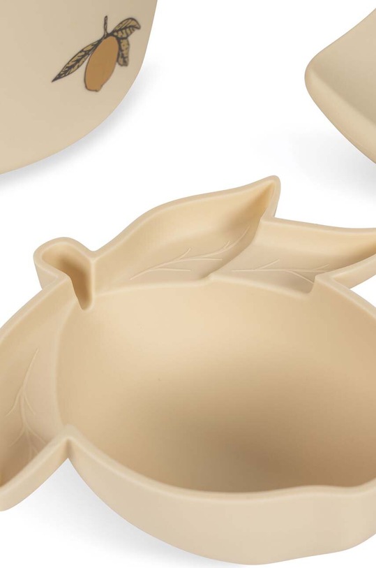 Dziewczynka Konges Sløjd zabawki do piasku 4-pack KS100481 żółty