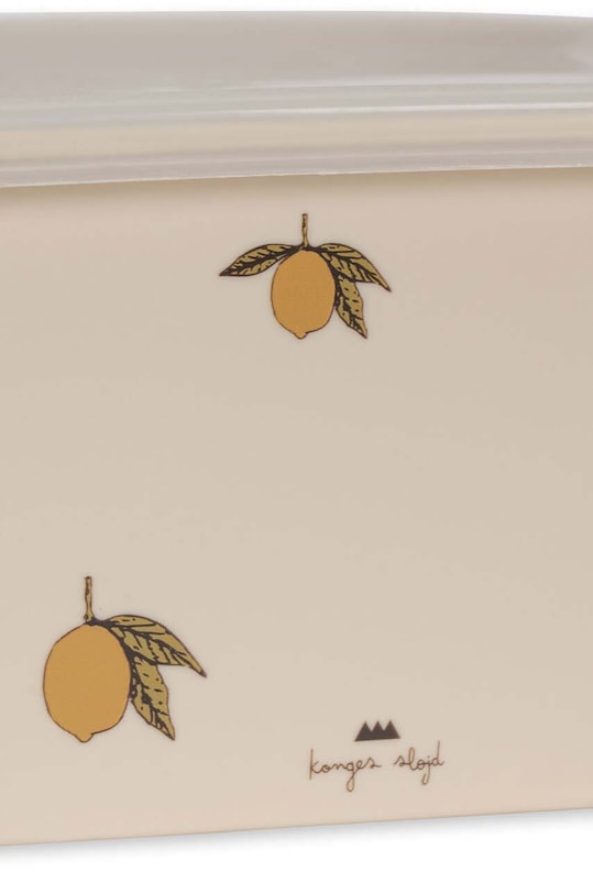 Харчовий контейнер Konges Sløjd 4-pack жовтий KS100271