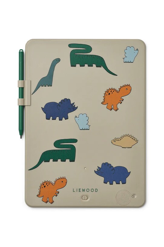 Хлопчик Дошка для креслення Liewood Zora magic drawing board 10 inches LW18613 бежевий