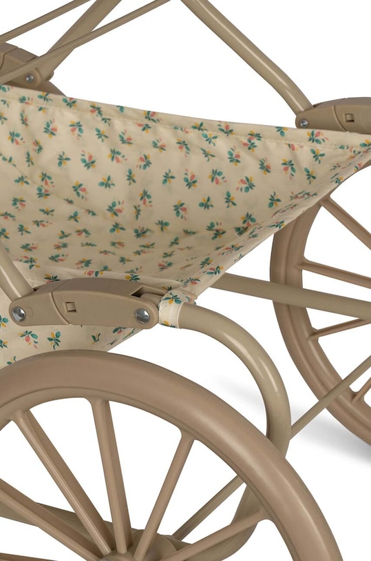 Καροτσάκι για κούκλες Konges Sløjd KS100848 κίτρινο