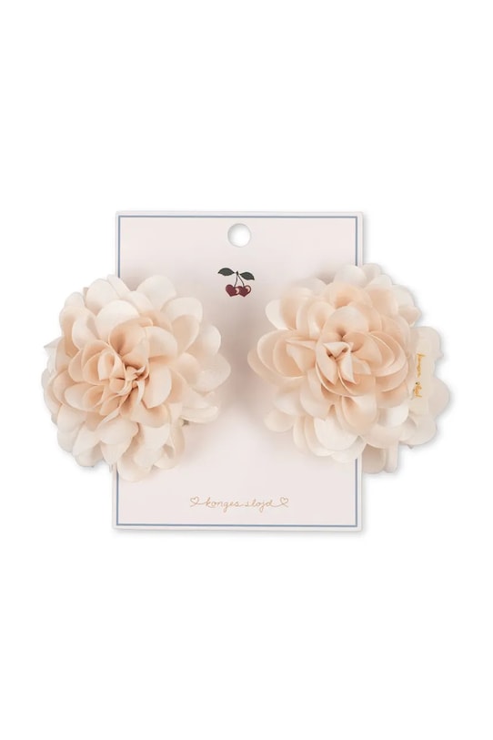 Дитячі шпильки для волосся Konges Sløjd 2-pack бежевий KS101125