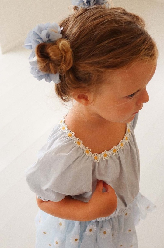 Konges Sløjd spinki do włosów dziecięce 2-pack niebieski KS101125