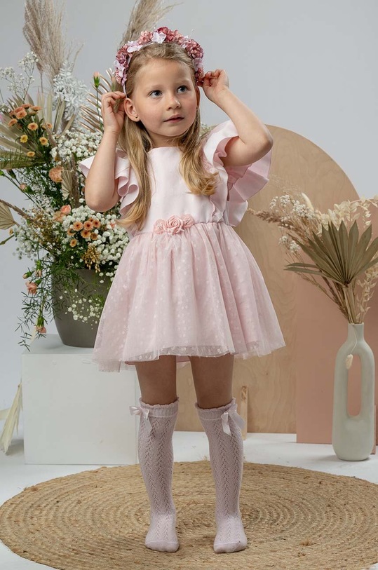 Dziewczynka Jamiks opaska do włosów dziecięca ROSARIUM ROSARIUM.Opas.JLG024.G różowy