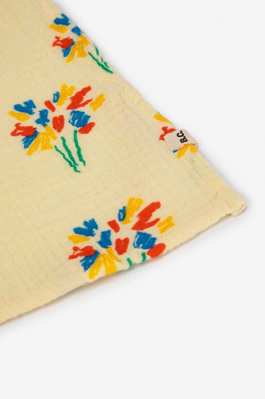 Dziewczynka Bobo Choses kocyk niemowlęcy 124AH015 żółty