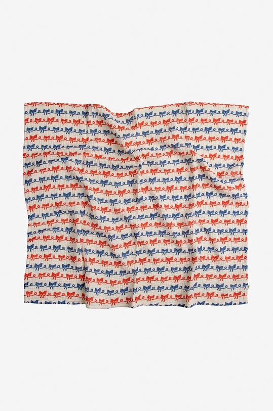 Dziewczynka Bobo Choses kocyk niemowlęcy 124AH016 czerwony