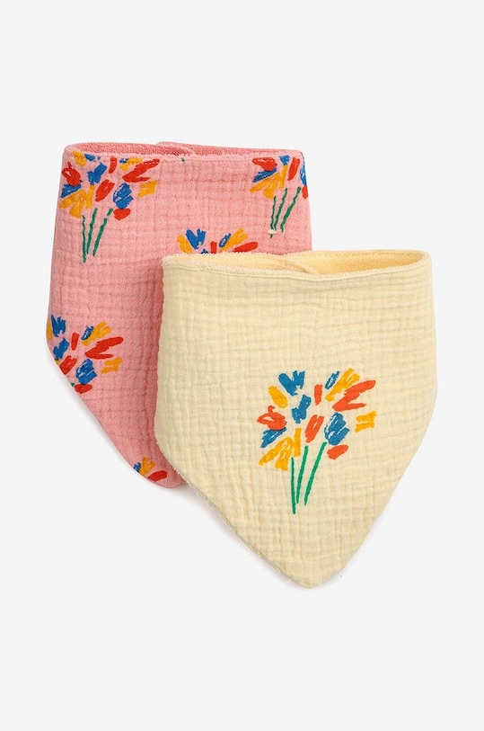 Bobo Choses śliniak niemowlęcy 2-pack Produkt niemowlęcy żółty 124AH018