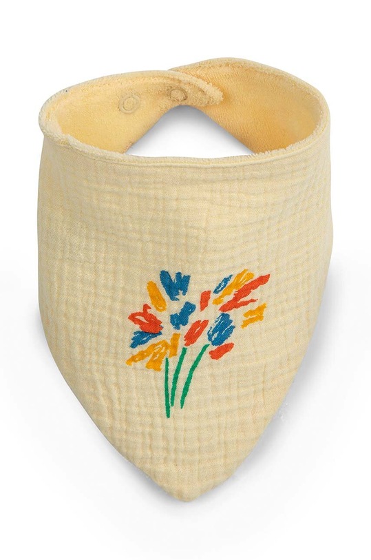 Bobo Choses śliniak niemowlęcy 2-pack 124AH018 żółty SS24