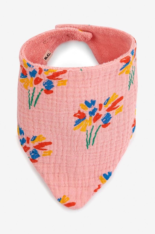 Dziewczynka Bobo Choses śliniak niemowlęcy 2-pack 124AH018 żółty