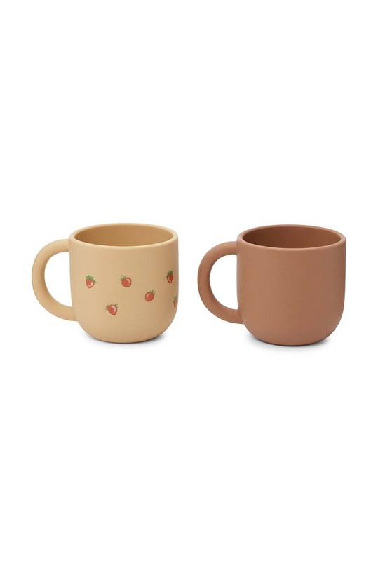 Konges Sløjd kubek dla dzieci 2-pack 2-pack różowy KS3547.G
