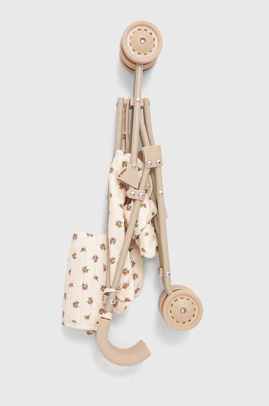 Konges Sløjd játék babakocsi sárga KS100239