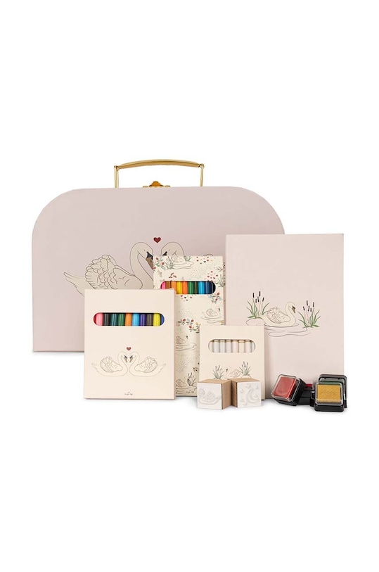 Pisaći set Konges Sløjd roza KS100075