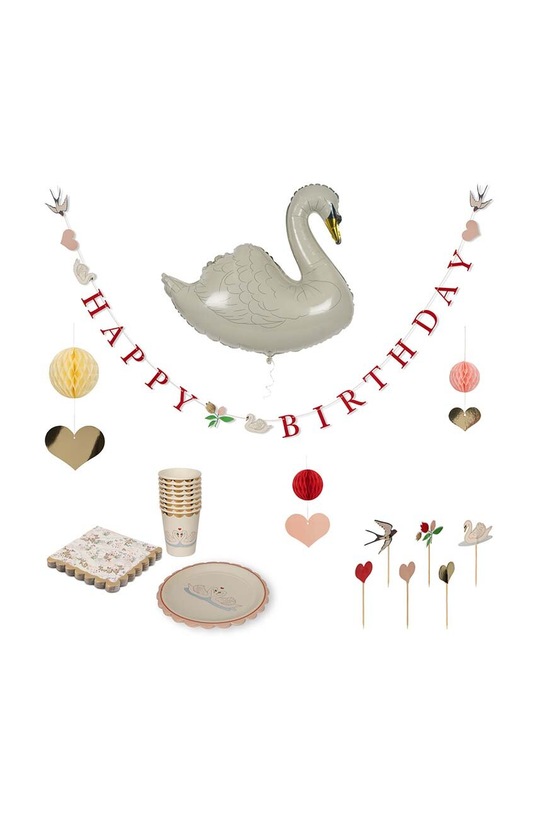 Konges Sløjd dekoracje urodzinowe niebieski KS100623