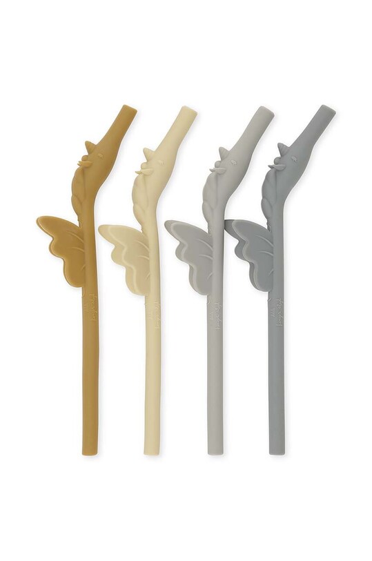 Соломинки Konges Sløjd 4-pack бежевий KS3631