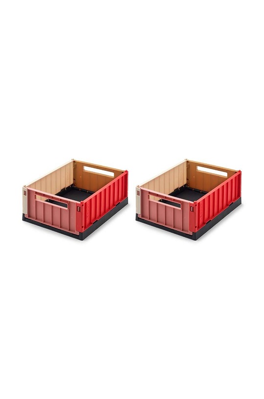 Liewood cutie de depozitare 2-pack rosu LW14549.K