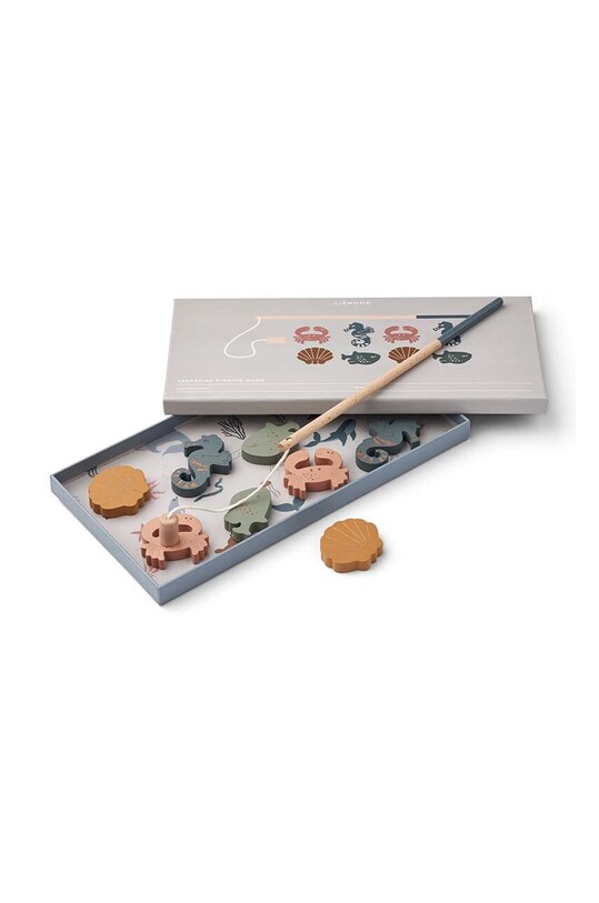 Liewood gra dla dzieci Sebastian Sea Creature Fishing Game multicolor LW18047