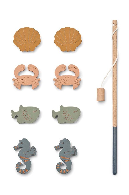 Liewood gra dla dzieci Sebastian Sea Creature Fishing Game LW18047 multicolor SS24