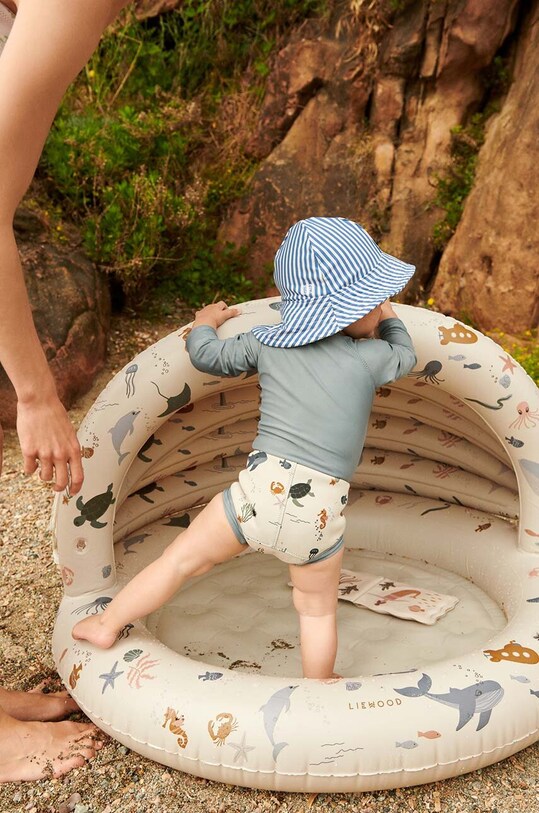 Liewood basen dmuchany Hadley Printed Canopy Pool Small multicolor LW18542