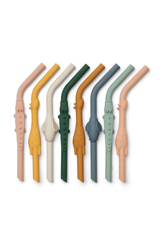 Slamky Liewood Carlson All Together Straw 8-Pack 8-pak LW18575 viacfarebná SS24