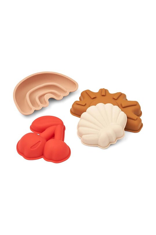 Formy na pískové babovičky Liewood Gill Cherry Sand Moulds 4-pack LW19072 vícebarevná SS24
