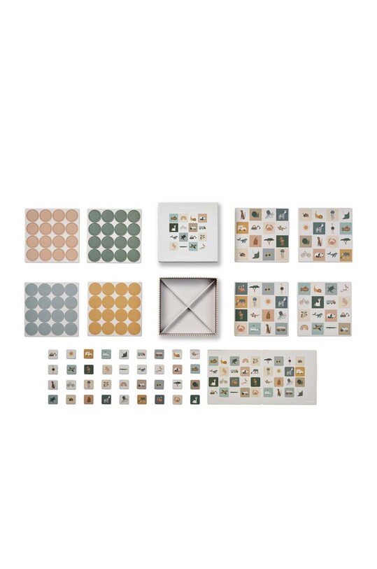 Liewood joc pentru copii Tori Bingo LW19096 multicolor SS24