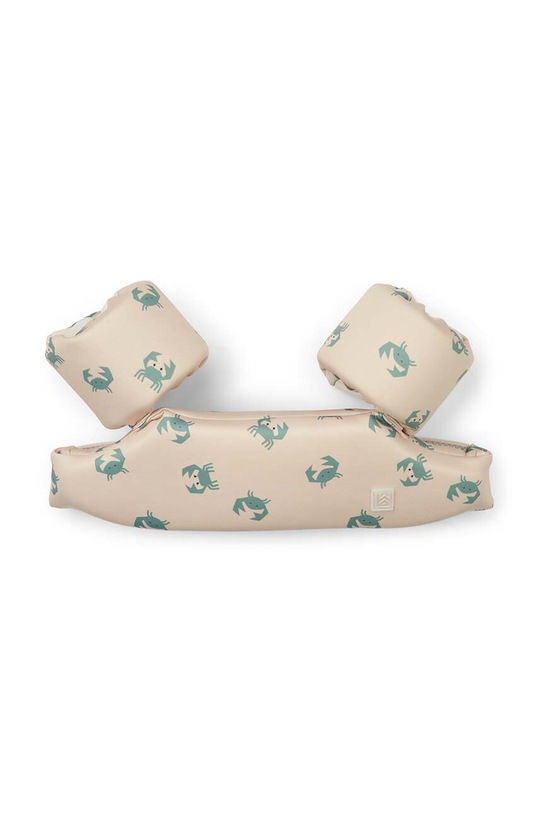 Liewood pas piankowy do pływania Darko Printed Swim Belt beżowy LW19374