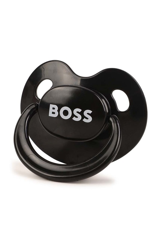 BOSS suzetă bebeluș negru J90P23.