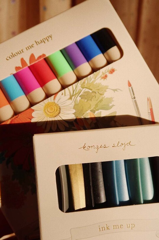 Konges Sløjd set de markere 10-pack multicolor KS100956