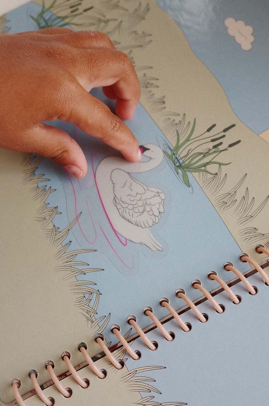 Konges Sløjd książeczka z naklejkami KS100992