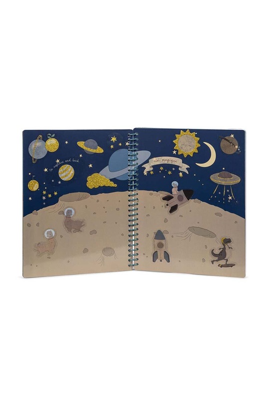 Kniha nálepiek Konges Sløjd modrá KS100992