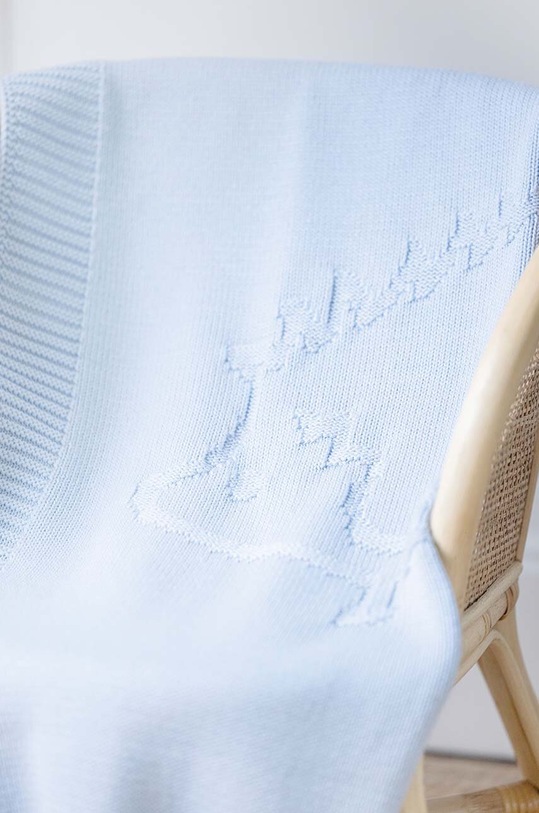 Dětská deka Tartine et Chocolat 75 x 100 cm T60006F. modrá