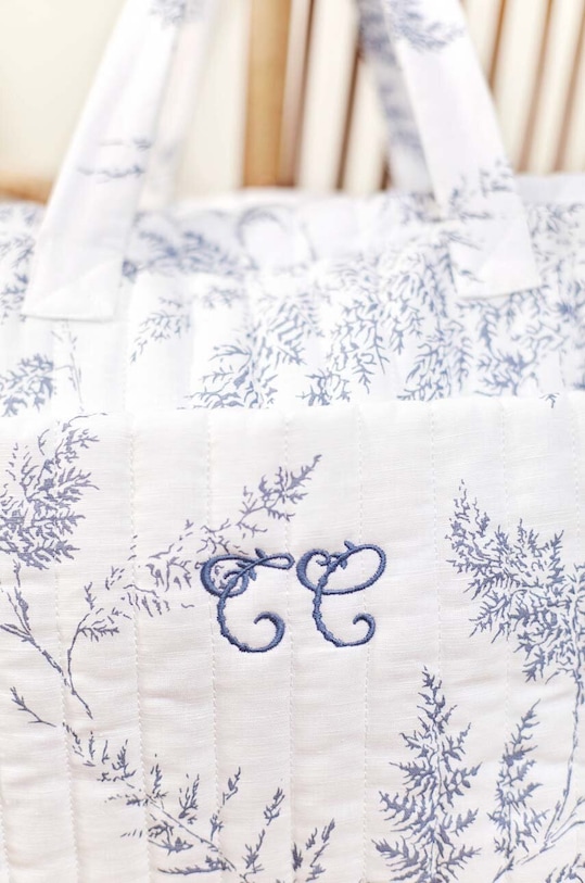 CHLAPEC Přebalovací taška na kočárek Tartine et Chocolat 43 x 30 x 16 cm TQ77001. tyrkysová