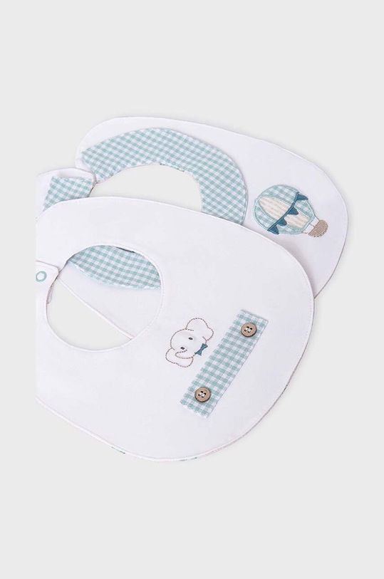 BIMBA Mayoral Newborn bavaglino a doppia faccia per neonati pacco da 2 9408.1A.Newborn.PPYH turchese