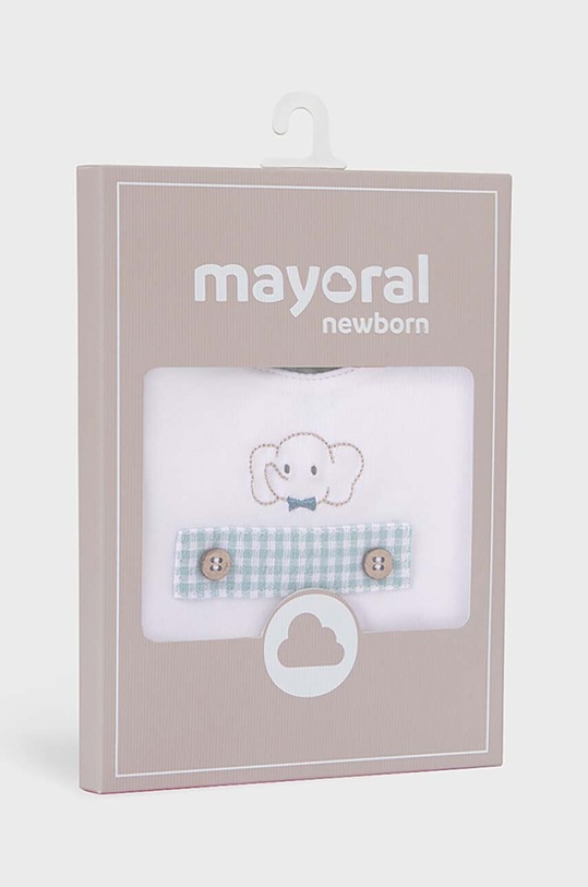 Mayoral Newborn bavaglino a doppia faccia per neonati pacco da 2 turchese 9408.1A.Newborn.PPYH