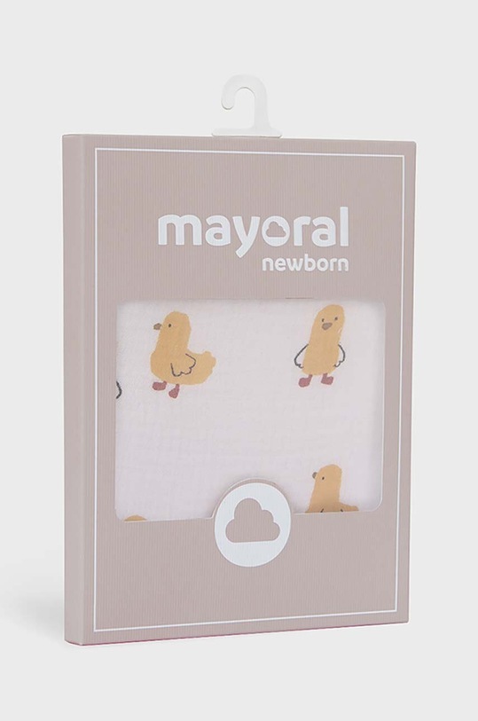 Mayoral Newborn bavaglino a doppia faccia per neonati pacco da 2 9409.1B.Newborn.PPYH giallo