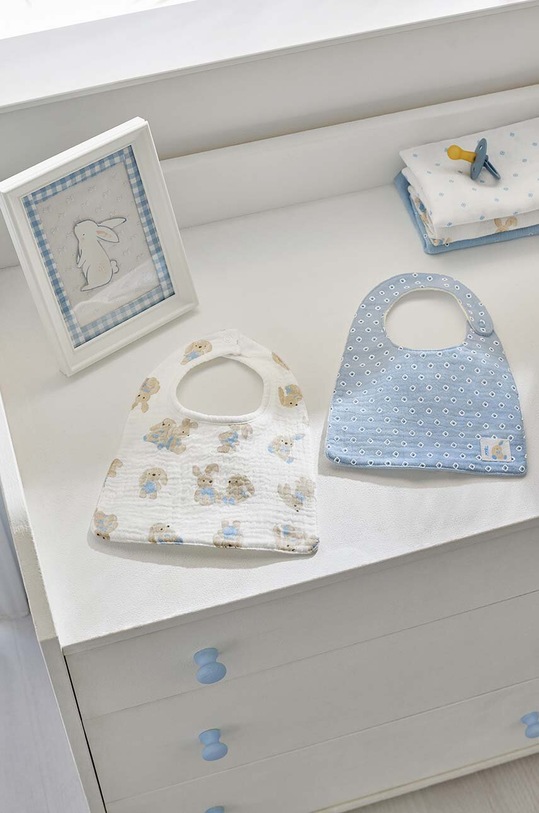 Mayoral Newborn bavaglino a doppia faccia per neonati pacco da 2 prodotto per bambini blu 9409.1B.Newborn.PPYH