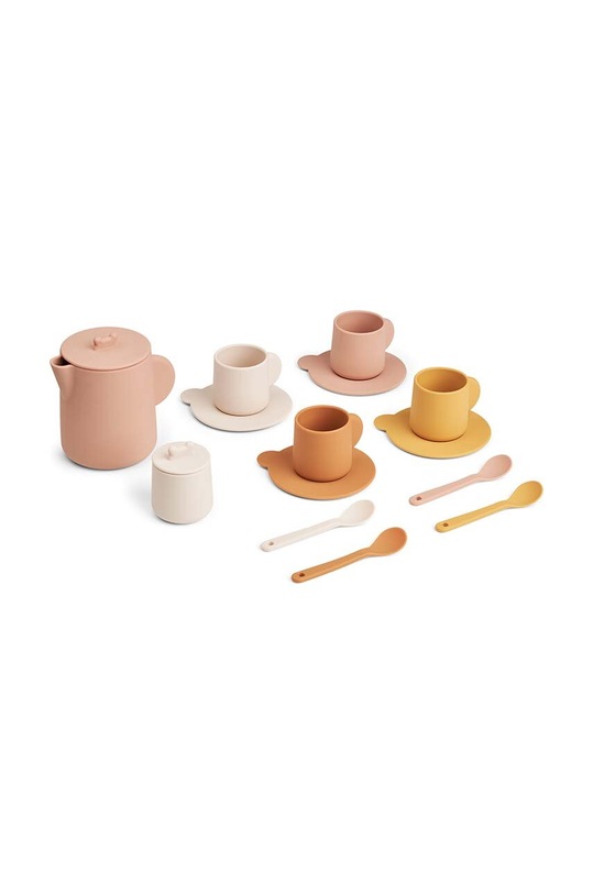 Liewood zestaw akcesoriów do herbaty dla dzieci Kourtney Tea Set LW14861 beżowy SS24