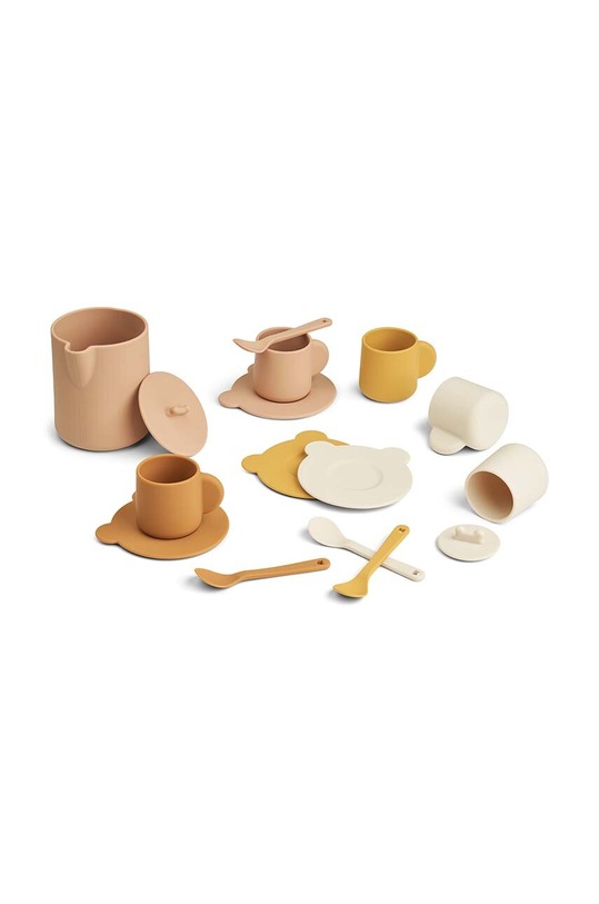 Chłopiec Liewood zestaw akcesoriów do herbaty dla dzieci Kourtney Tea Set LW14861 beżowy