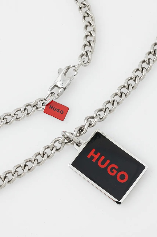 HUGO nyaklánc 50511014 fekete AW24