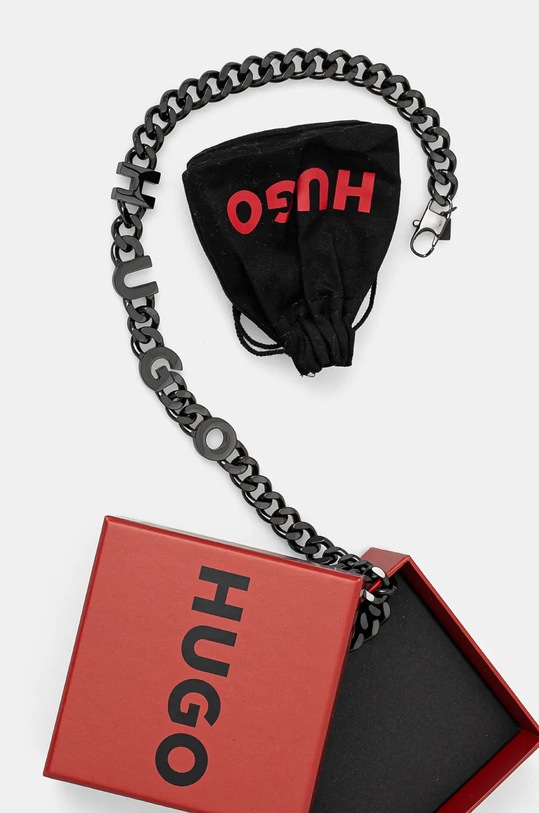 Akcesoria HUGO naszyjnik 50511018 czarny