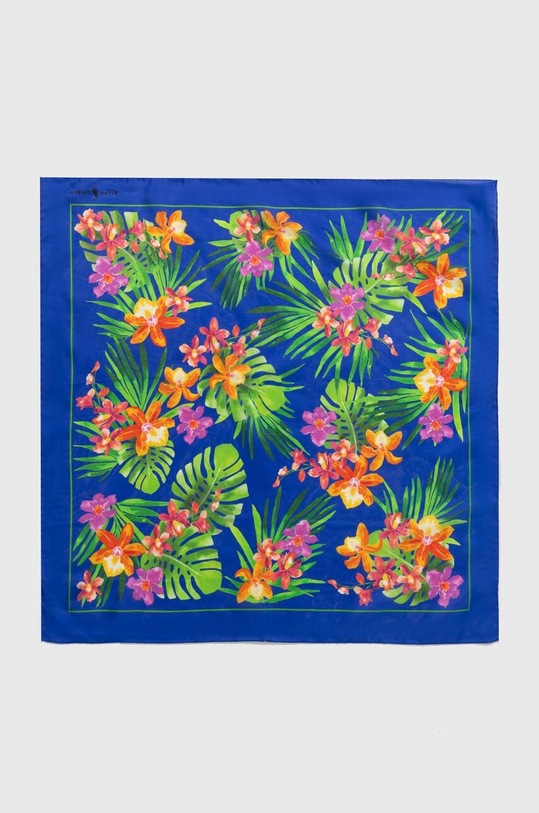 Polo Ralph Lauren batistă de buzunar mătase 712926116 albastru SS24