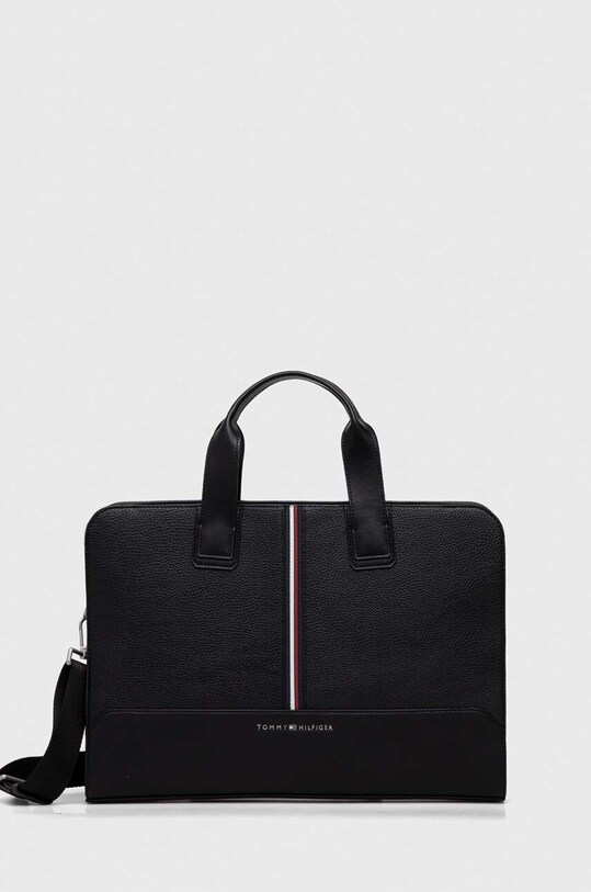 Obal na notebook Tommy Hilfiger na notebook čierna AM0AM11781