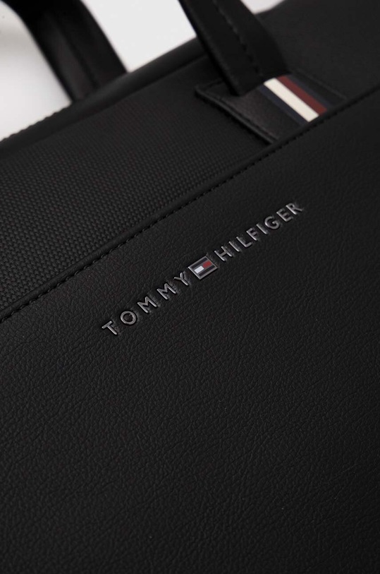 Τσάντα φορητού υπολογιστή Tommy Hilfiger μαύρο AM0AM11822