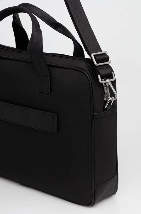 Τσάντα φορητού υπολογιστή Tommy Hilfiger μαύρο AM0AM11836